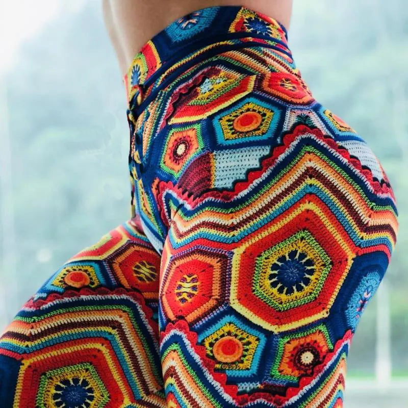 Elastic Women's Running Yoga Pants