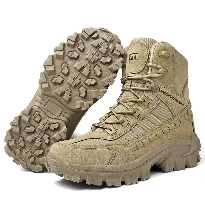 Leather Tactical Men's Boots