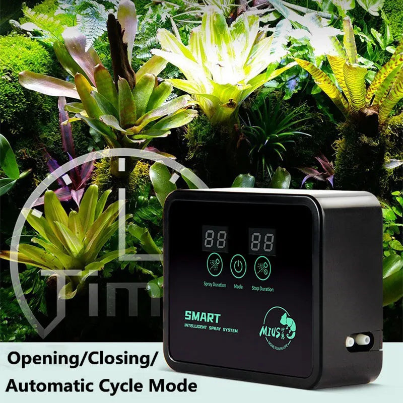 Intelligent Rainforest Spray System Terrariums Humidifier Kit Sprinkler Control