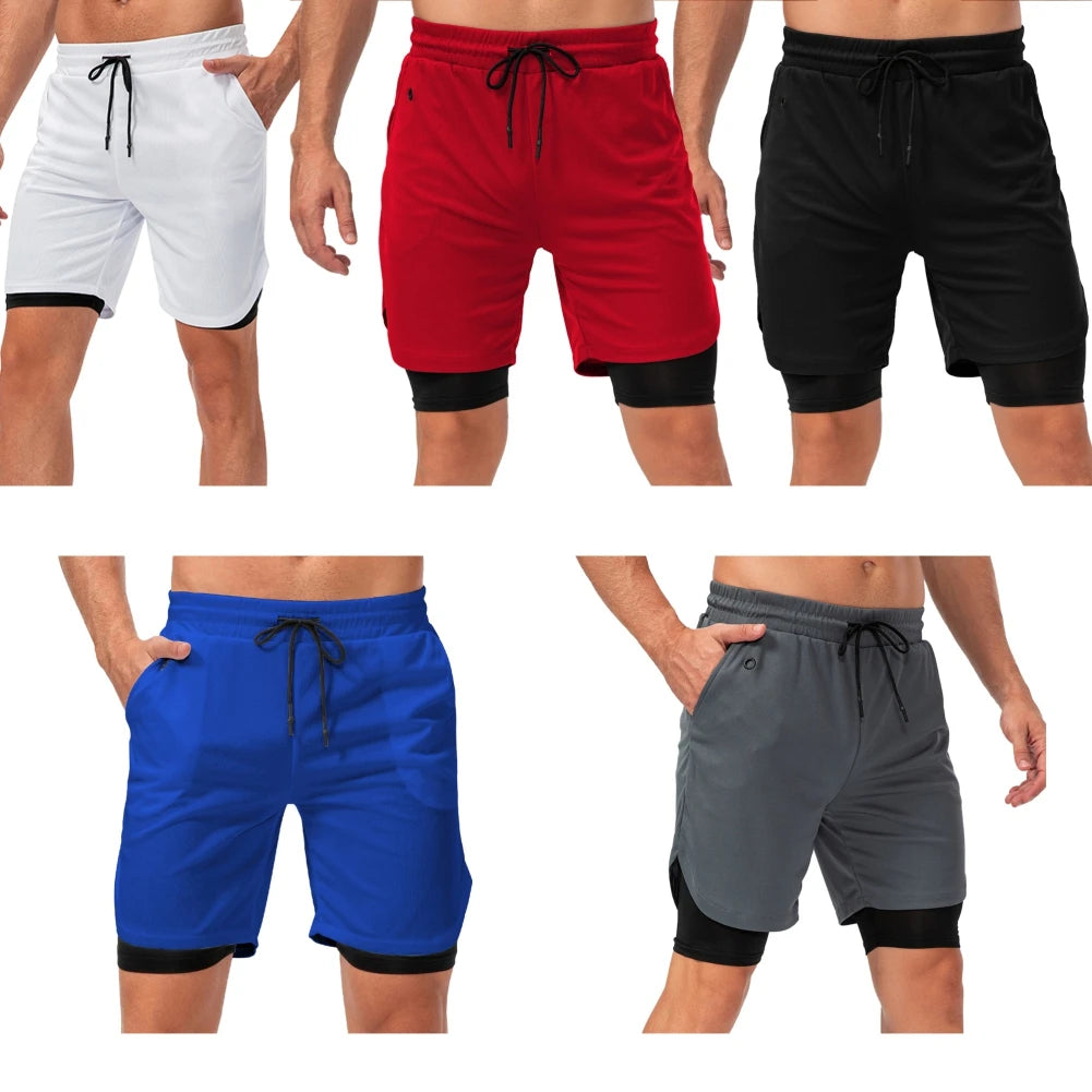 Breathable Lightweight Men's Athletic Shorts