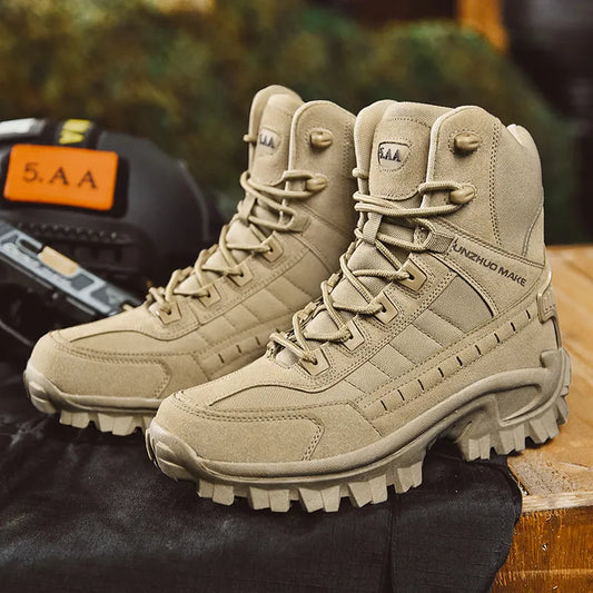 Leather Tactical Men's Boots