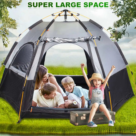 4 Person Automatic Camping Tent