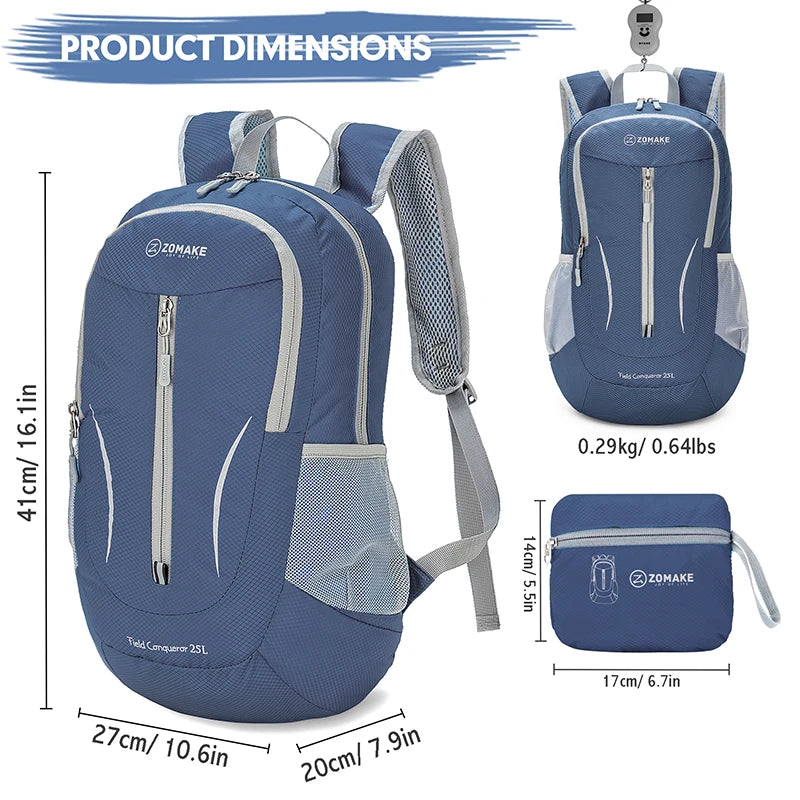 Lightweight Packable Hiking Backpack