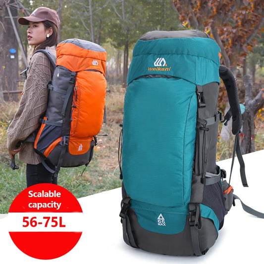 65L Camping Backpack Large Capacity