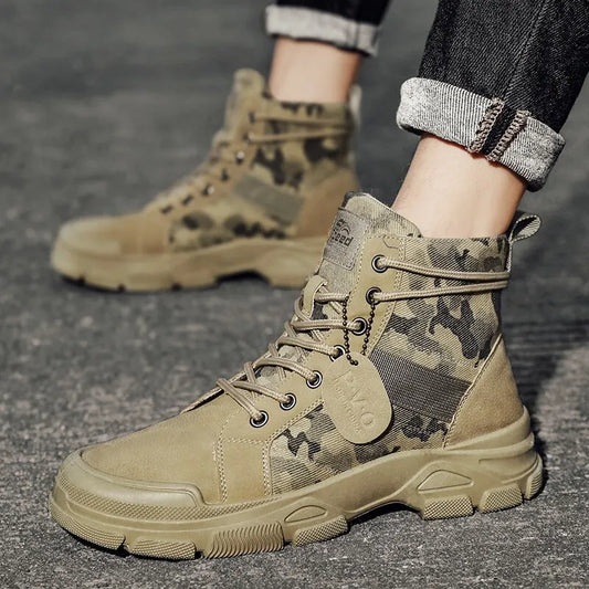 Men's Camo Boots