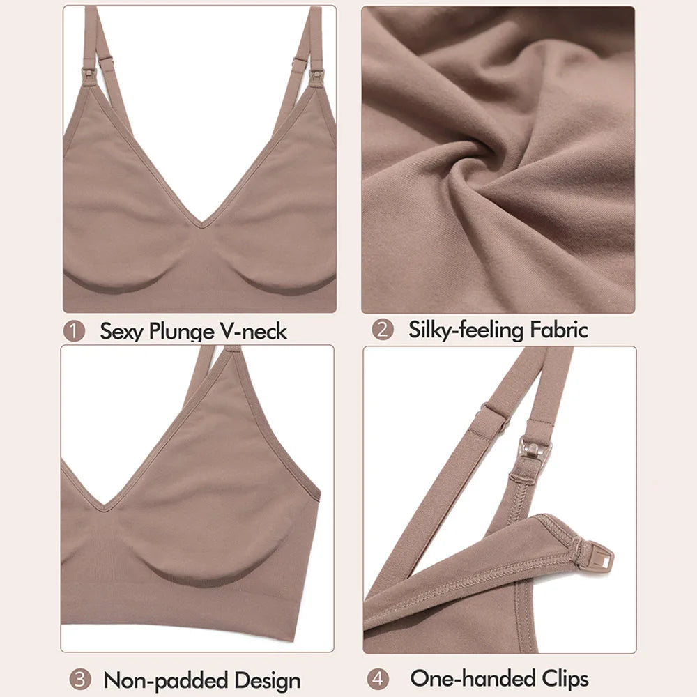 Women's Seamless Nursing Bra