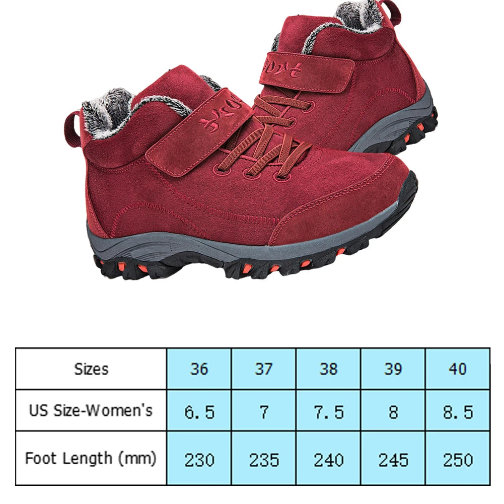 Thickened Outdoor Non-Slip Women's Snow Boots