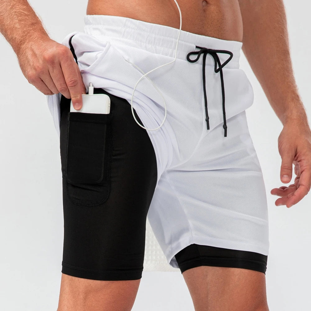 Breathable Lightweight Men's Athletic Shorts