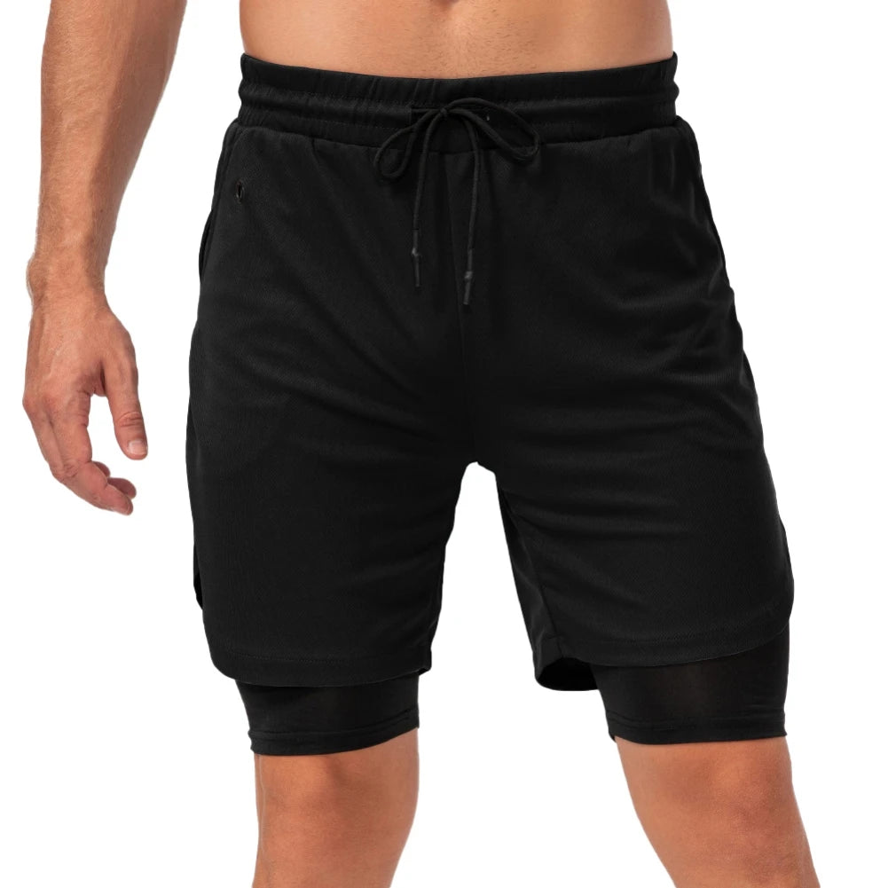 Breathable Lightweight Men's Athletic Shorts